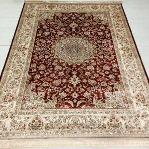 Century - Deep Red and Beige